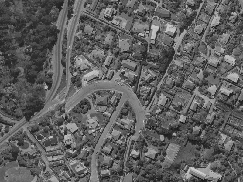 8 Cracroft Terrace from the air, 1970-1974