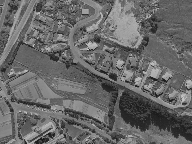 19 Whaka Terrace from the air, 1970-1974