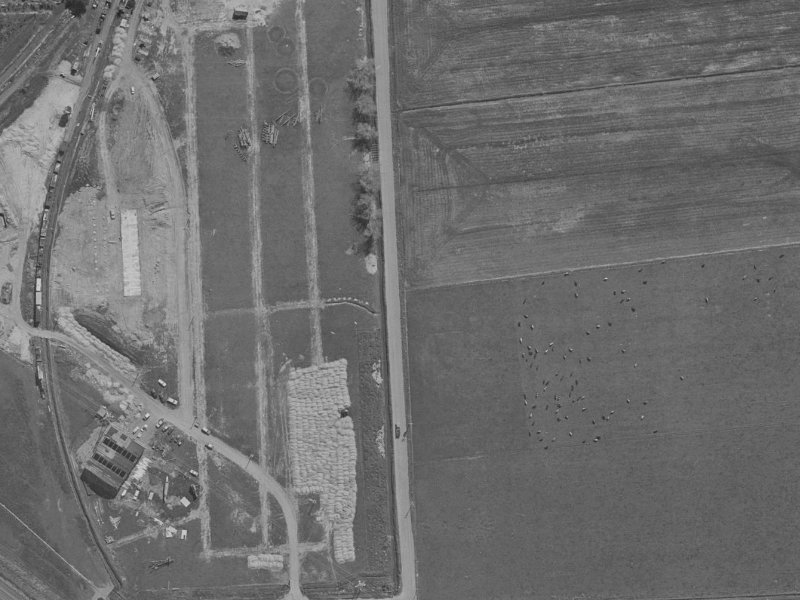 62 Ferrymead Park Drive from the air, 1970-1974