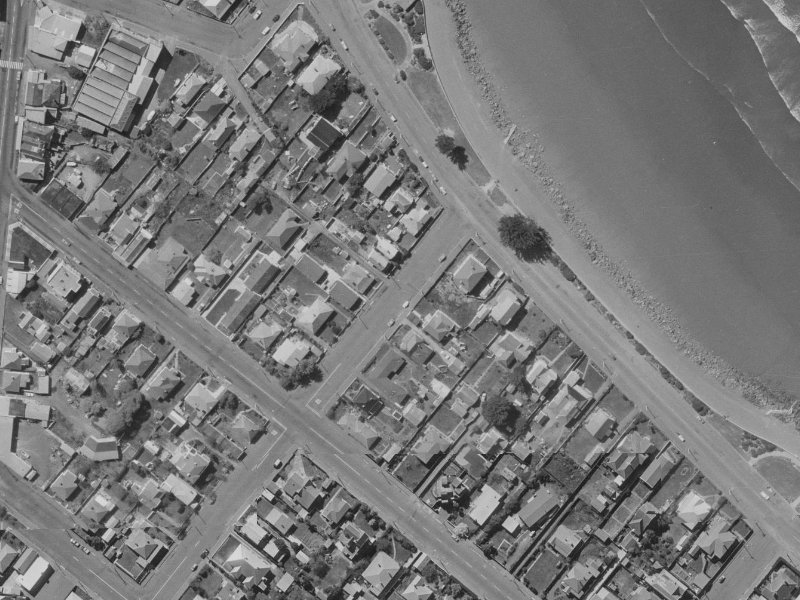 6A Stoke Street from the air, 1970-1974