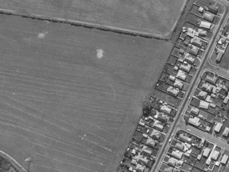 59A Lancewood Drive from the air, 1970-1974
