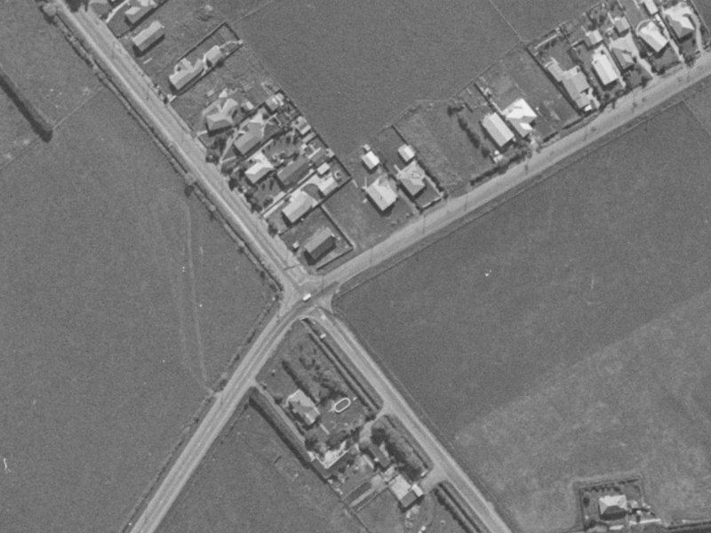 269 Sparks Road from the air, 1970-1974