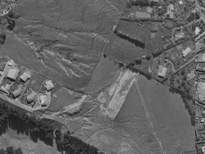 81 Whaka Terrace from the air, 1970-1974