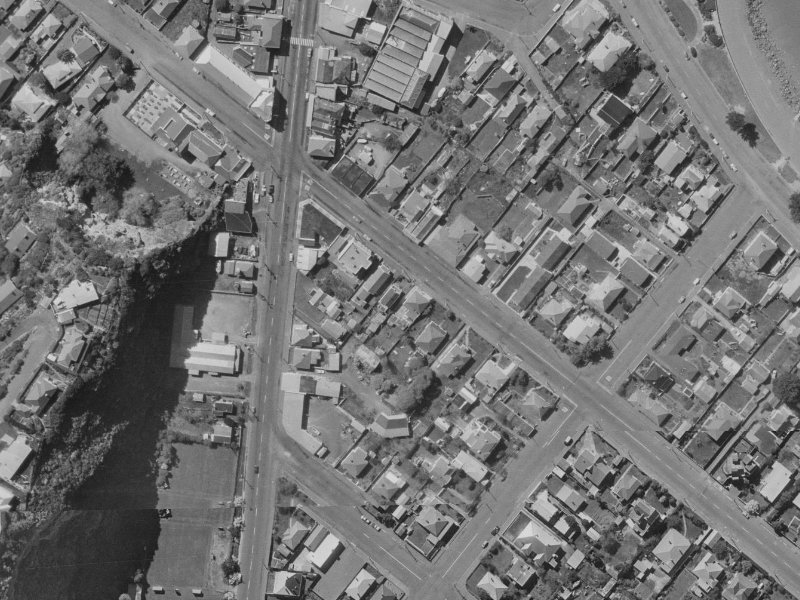 46 Nayland Street from the air, 1970-1974