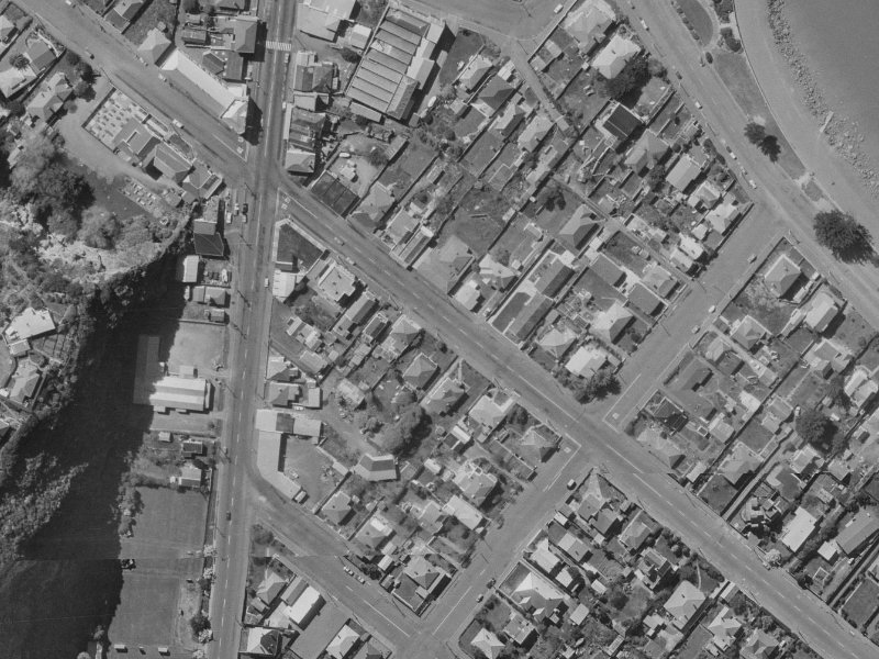 55 Nayland Street from the air, 1970-1974