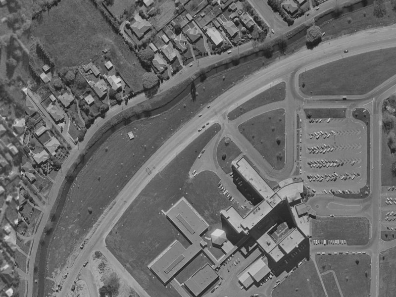 CJH9+WX Christchurch from the air, 1970-1974