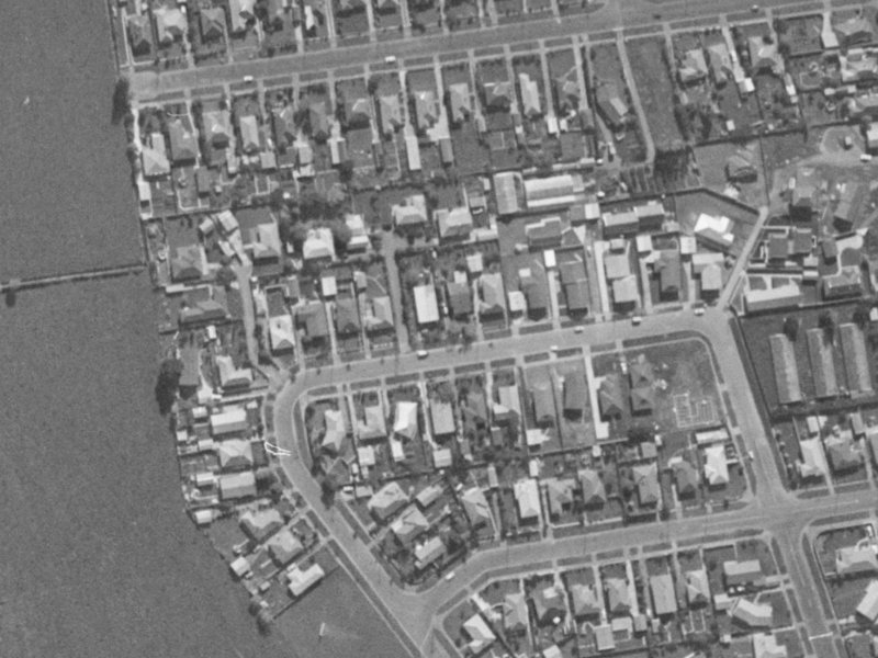 97 Kaiwara Street from the air, 1970-1974