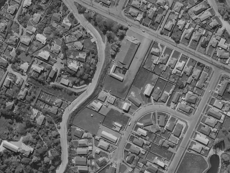10B Torvill And Dean Lane from the air, 1970-1974