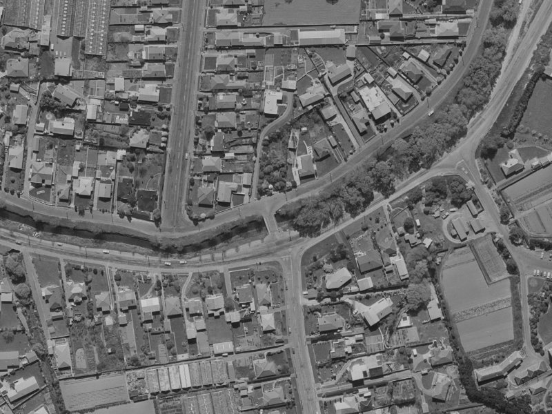 2 Bowenvale Avenue from the air, 1970-1974