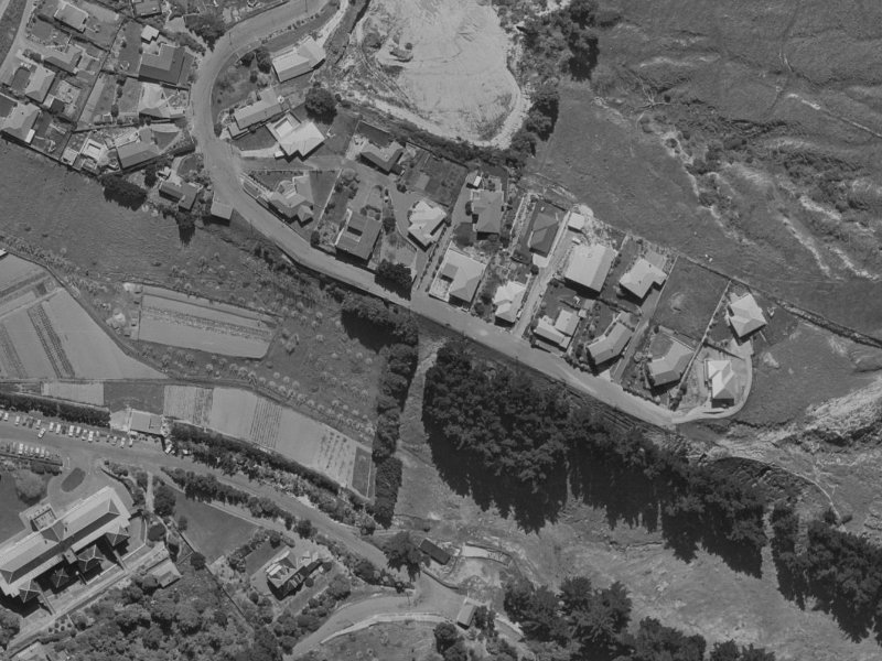 14 Whaka Terrace from the air, 1970-1974