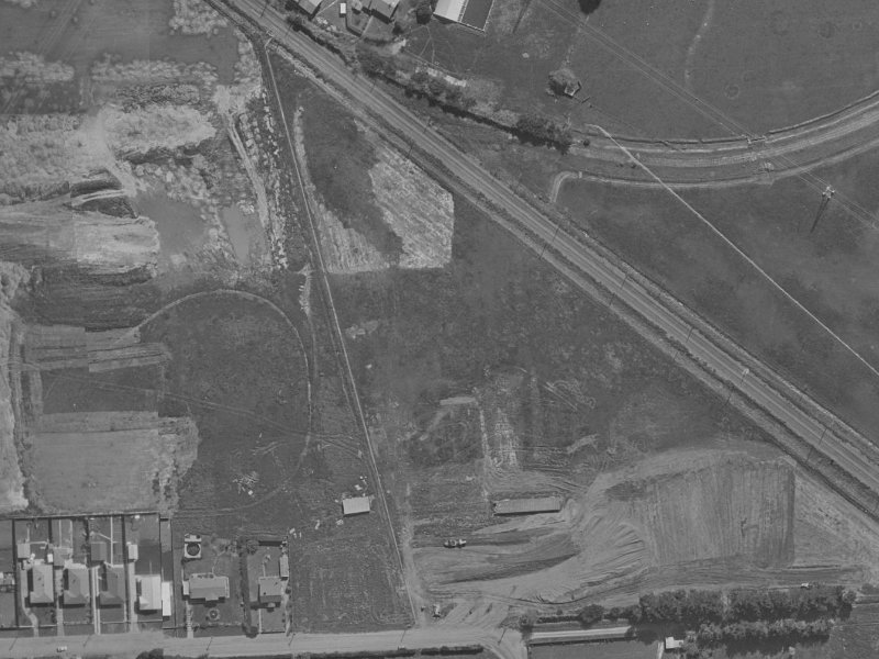 8 Warner Place from the air, 1970-1974