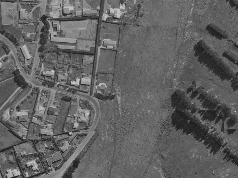 9 Craigieburn Lane from the air, 1970-1974