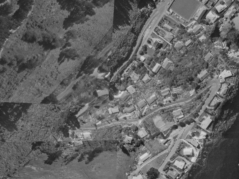 52 Richmond Hill Road from the air, 1970-1974
