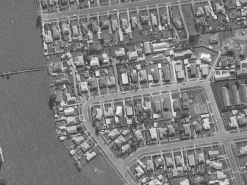 72A Kaiwara Street from the air, 1970-1974
