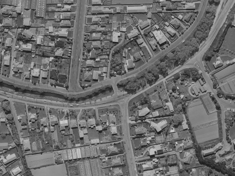 25A Eastern Terrace from the air, 1970-1974