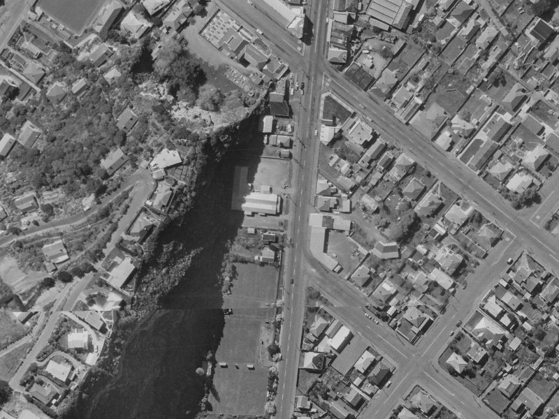 34A Wakefield Avenue from the air, 1970-1974