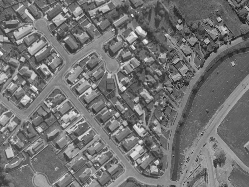 47A Ashgrove Terrace from the air, 1970-1974