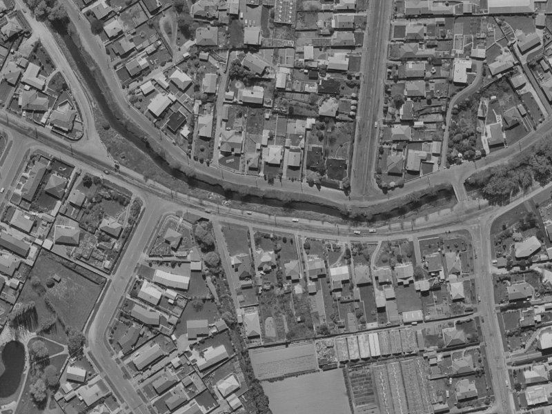 36 Centaurus Road from the air, 1970-1974