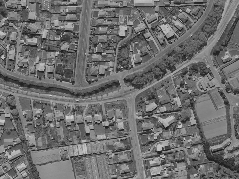 23 Eastern Terrace from the air, 1970-1974