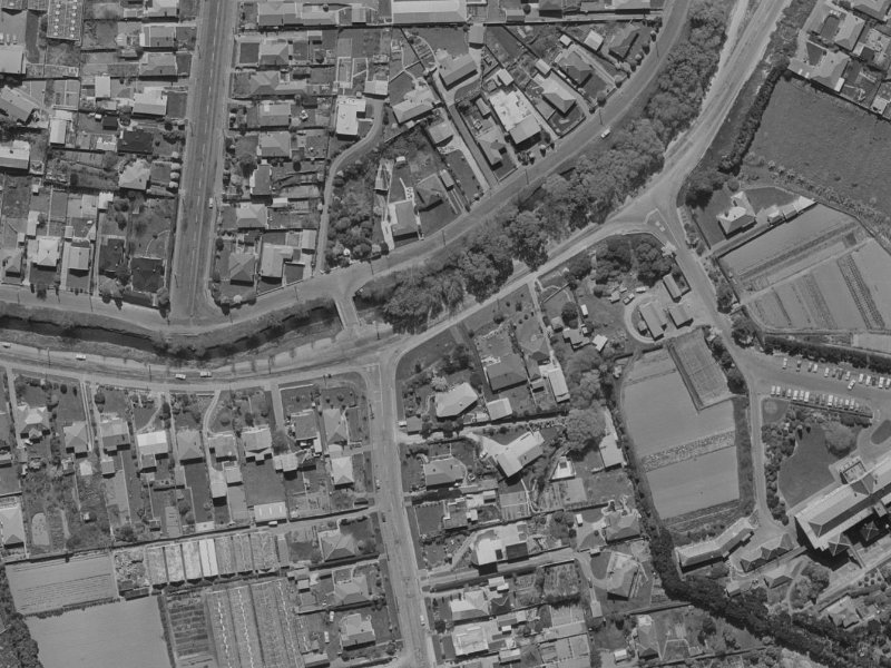 56 Centaurus Road from the air, 1970-1974