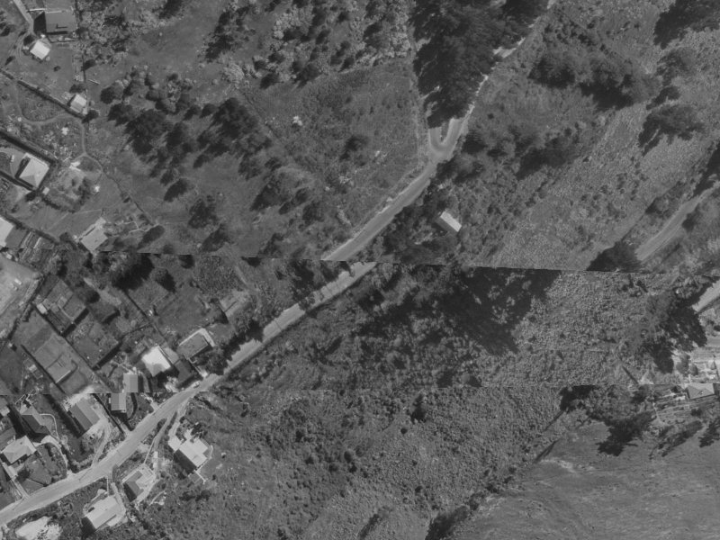 141 Clifton Terrace from the air, 1970-1974