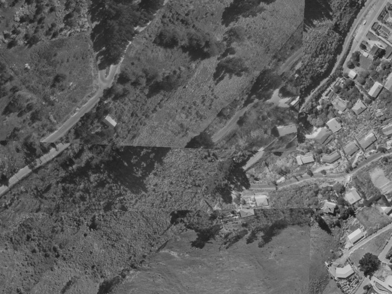 61 Richmond Hill Road from the air, 1970-1974
