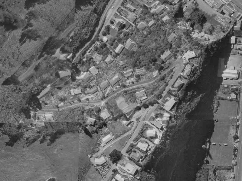 83 Richmond Hill Road from the air, 1970-1974