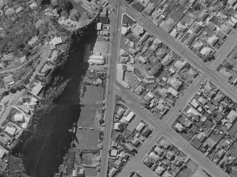 1 Wiggins Street from the air, 1970-1974
