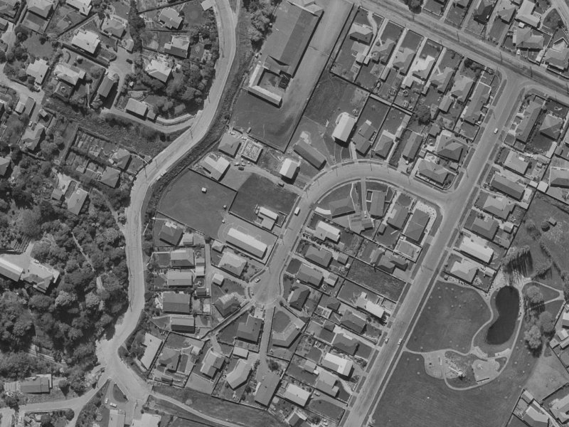 20 Glamis Place from the air, 1970-1974