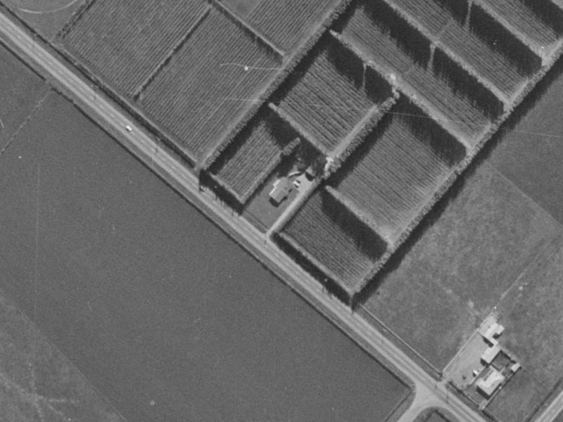312 Halswell Junction Road from the air, 1970-1974