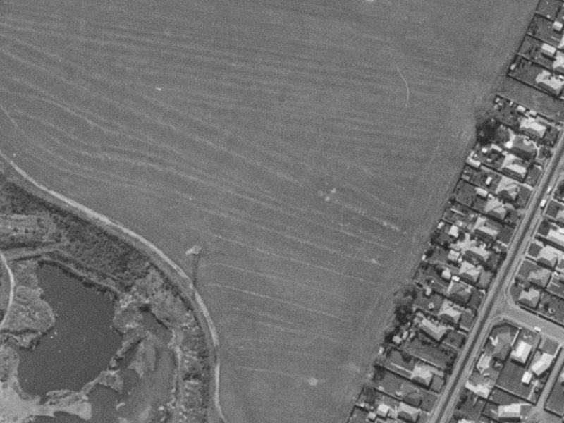 88 Westlake Drive from the air, 1970-1974