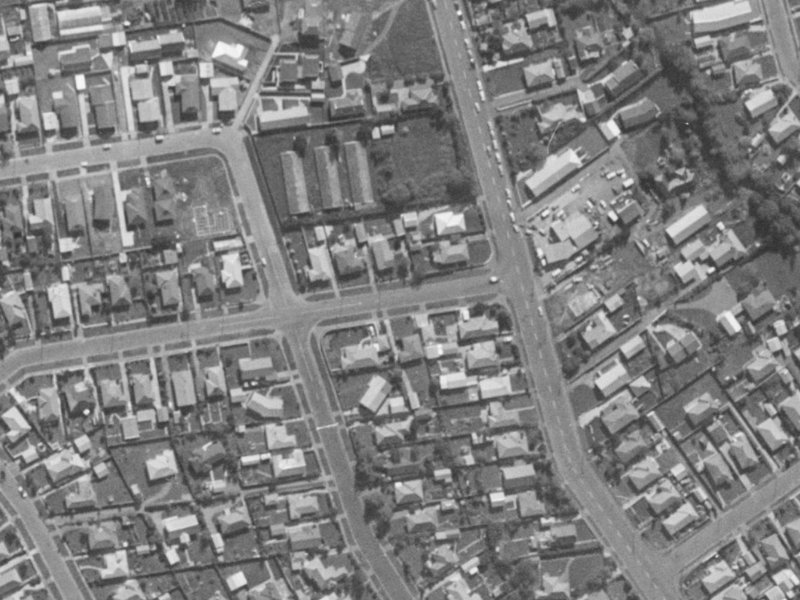 4 Blakiston Street from the air, 1970-1974
