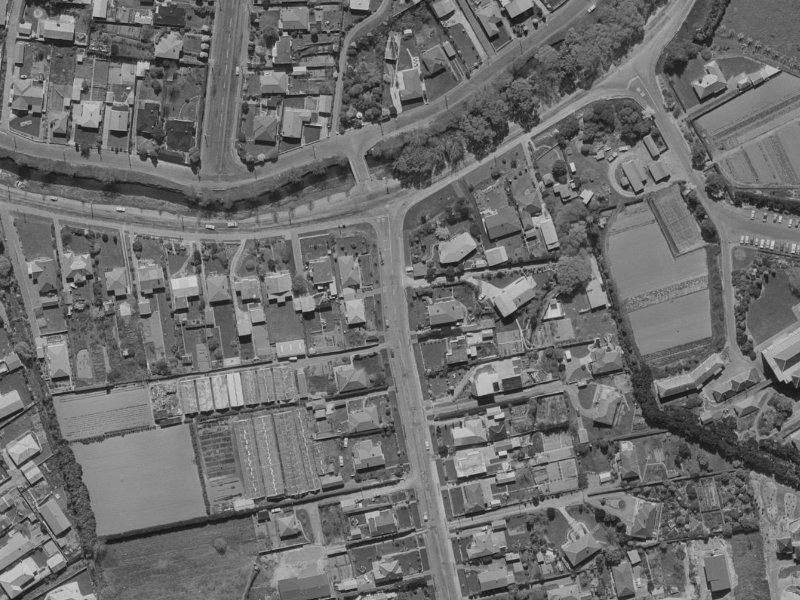 3 Bowenvale Avenue from the air, 1970-1974