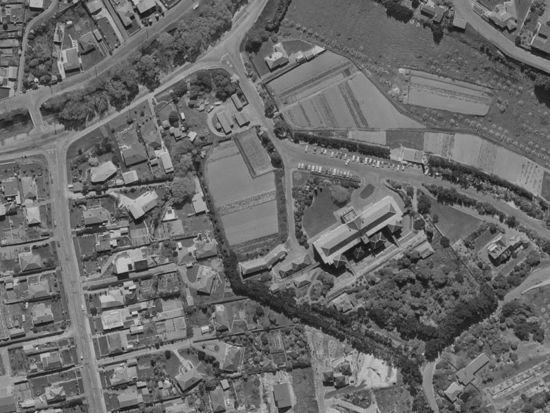 Trumble Lane from the air, 1970-1974