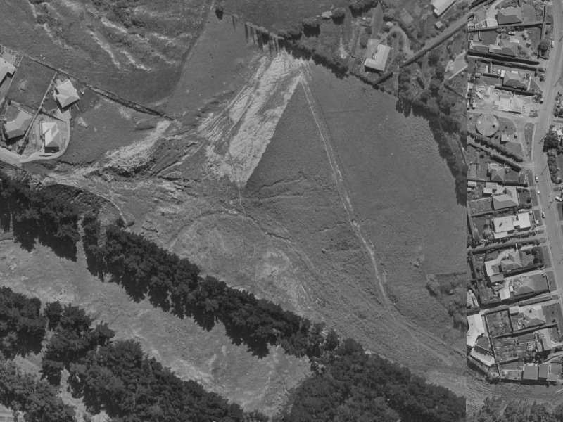 4A Vista Place from the air, 1970-1974