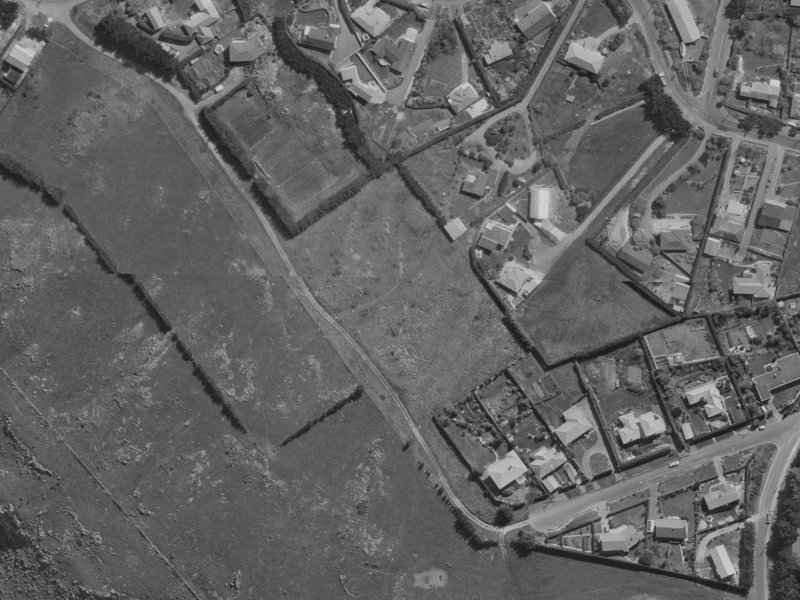 251 Major Hornbrook Road from the air, 1970-1974