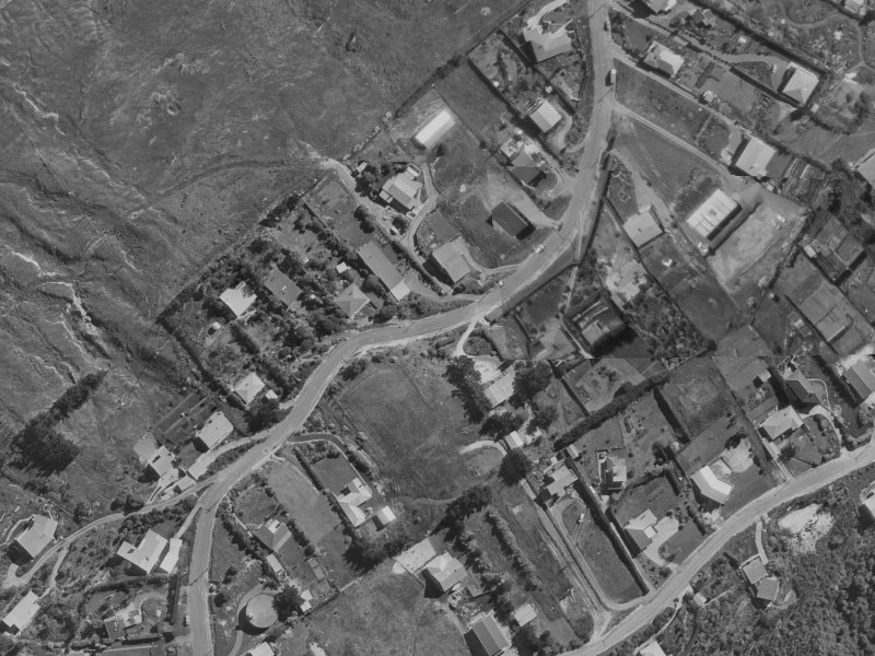 110 Panorama Road from the air, 1970-1974