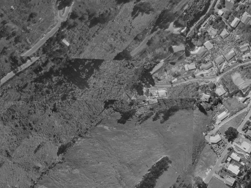 59 Richmond Hill Road from the air, 1970-1974