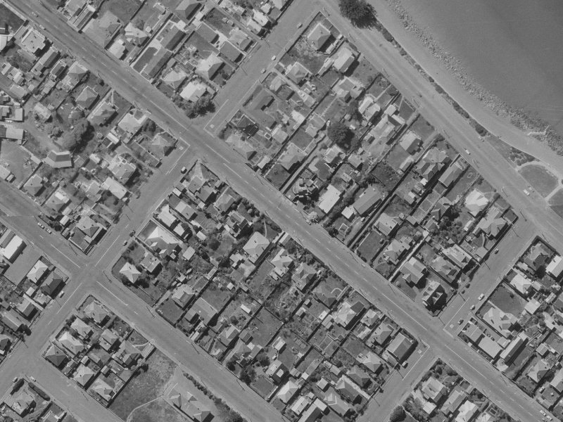 Nayland Street from the air, 1970-1974