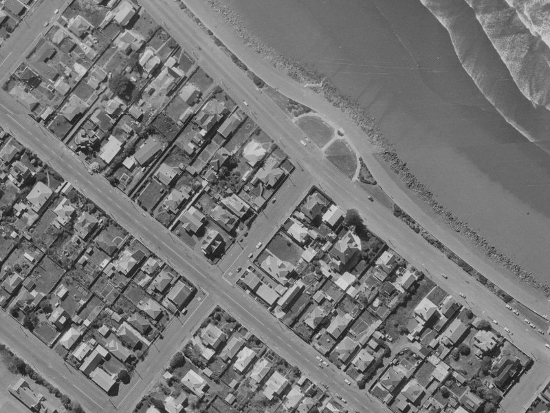 90B Esplanade from the air, 1970-1974