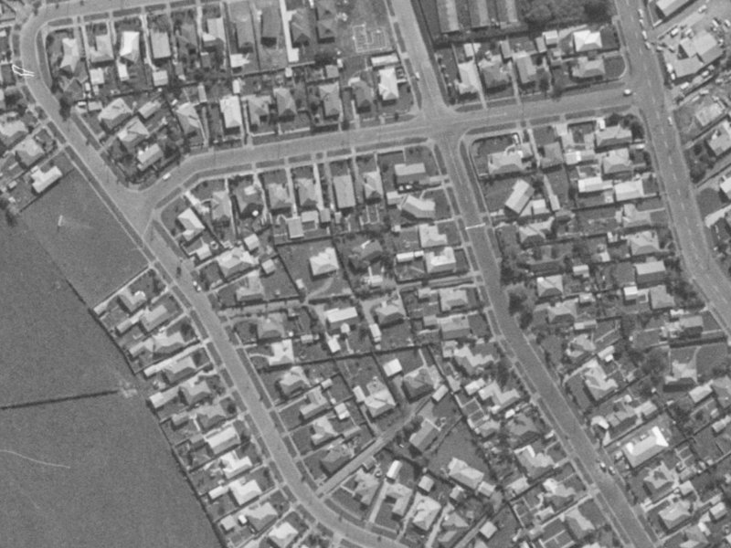 31 Mavin Road from the air, 1970-1974