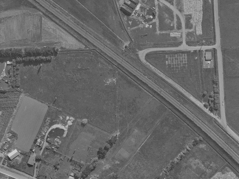 66 Laing Crescent from the air, 1970-1974