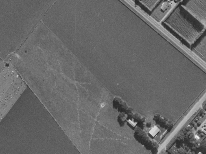 Oakdene Place from the air, 1970-1974