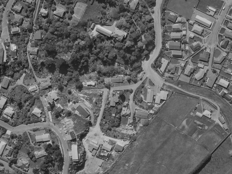 Paulus Terrace from the air, 1970-1974