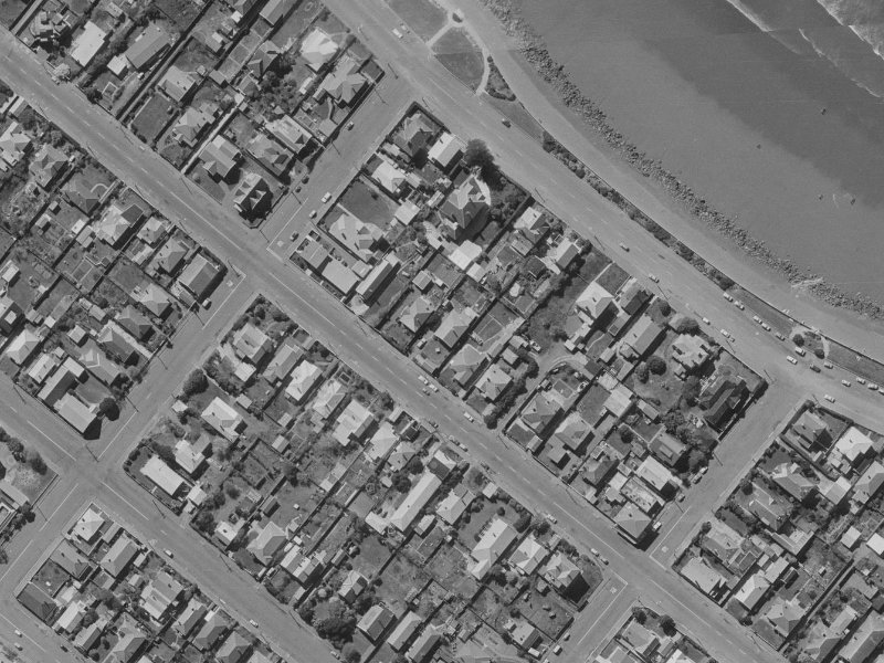 95 Nayland Street from the air, 1970-1974