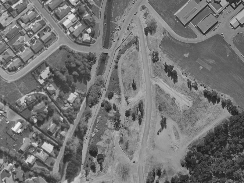 10 Bengal Drive from the air, 1970-1974
