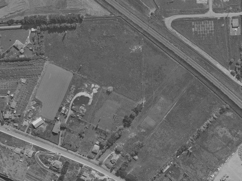69 Laing Crescent from the air, 1970-1974