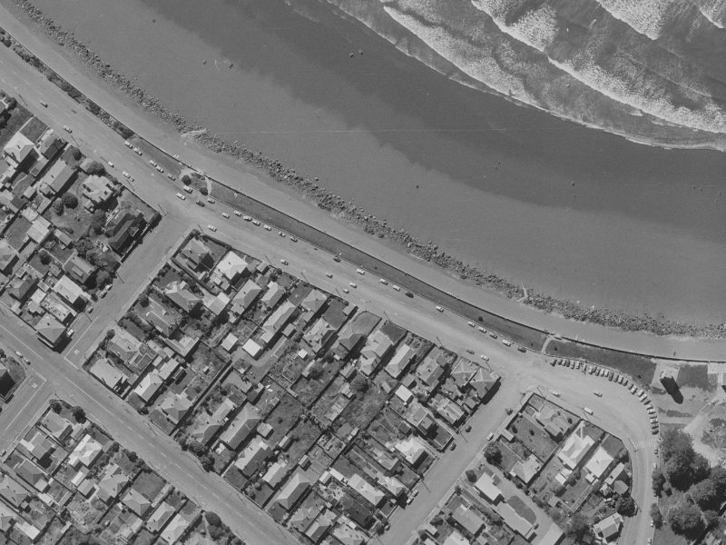 122 Esplanade from the air, 1970-1974