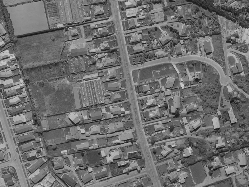 20 Bowenvale Avenue from the air, 1970-1974