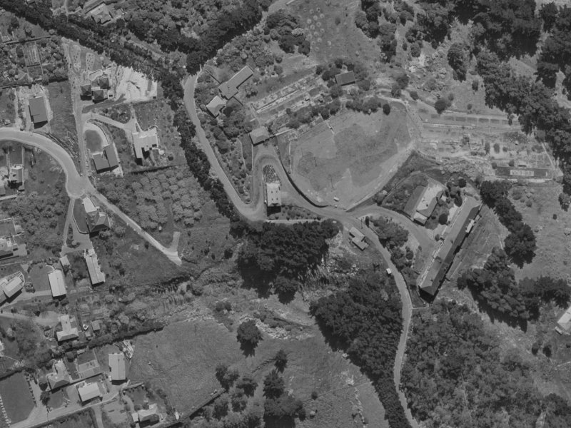 42 Major Aitken Drive from the air, 1970-1974